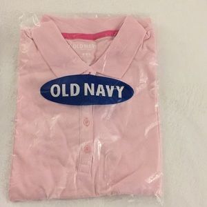 NWT Old navy pink polo t shirt